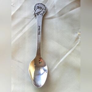Vintage Rare !Muppets Big Bird Spoon Demand Stainless Korea